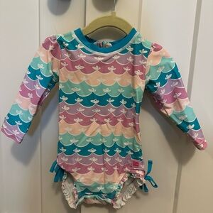 Ruffle Butts Long Sleeve Rashguard